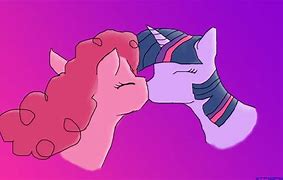 Image result for Twilight X Pinkie Pie 18. Kiss