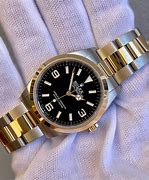 Image result for Rolex Explorer Two Tone