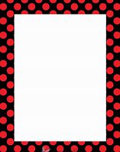 Image result for Red and Black Polka Dot Border for Bulletin Board