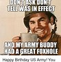 Image result for Thank You for My Birthday Wish Military Memes