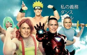 Image result for John Cena with Red Anime Eyes
