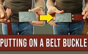 Image result for How to Use Belt Buckle