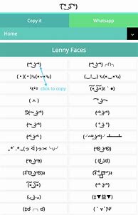 Image result for Lenny Face Copy and Paste