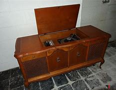 Image result for Vintage RCA Radio Record Player