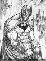 Image result for Batman Comic Style Sketches