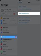 Image result for iPad Network Reset