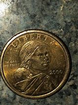 Image result for One Dollar Coin 2000 with Colors