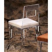Image result for Lucite Dining Room Chairs