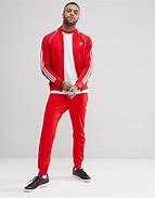 Image result for Red and White Adidas Tracksuit
