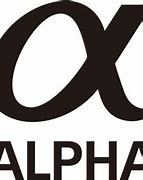 Image result for Sony Alpha Logo Black PNG