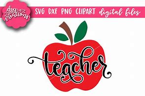 Image result for Teacher Apple with Two Leaves SVG