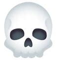 Image result for Realistic Skull. Emoji