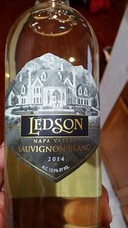 Image result for Ledson Sauvignon Blanc Napa Valley