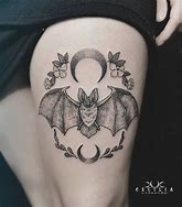 Image result for Cute Bat Tattoo Designs