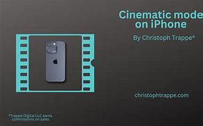 Image result for iPhone That Have Cinematic Mode