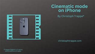 Image result for Does the iPhone 13 Have Cinematic Mode