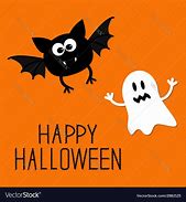 Image result for Ghost Halloween Cartoon Bats