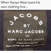 Image result for Marc Jacobs by Marc Jacobs Meme