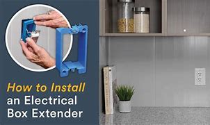 Image result for Ceiling Electrical Box Extender