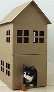 Image result for cardboard cats houses