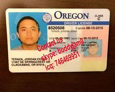 Image result for Oregon ID Card