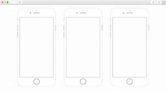 Image result for Template UX Design Phone Face Empty Wireframe iPhone 6 Plus