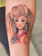 Image result for Barbie Doll Head Log Tattoo Design