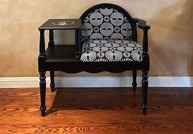 Image result for Black Phone Chair Picture