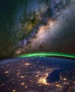 Image result for Space Milky Way NASA Aurora