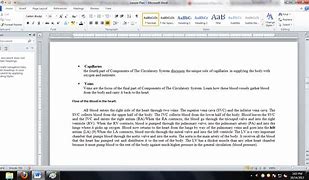 Image result for Type of Text Microsoft Word