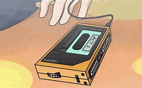 Image result for Walkman Cartoon