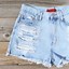 Image result for Distressed Knit Shorts