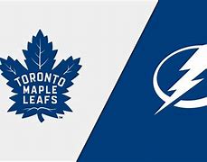 Image result for Toronto Maple Leafs vs Tampa Bay Lightning