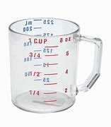 Image result for 1 Cup Measurement