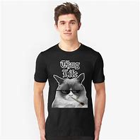 Image result for Thug Life Cat Shirt