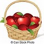 Image result for Apple Basket ClipArt No Background
