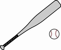 Image result for Baseball Bat and Ball PNG