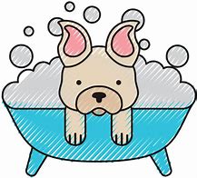 Image result for Dog Bath Cartoon