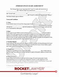 Image result for Storage Unit Lease Agreement Template