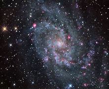 Image result for Triangulum Galaxy in the Night Sky