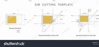 Image result for Template for Sim Card