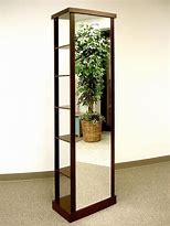 Image result for Floor Length Mirror with Shelving