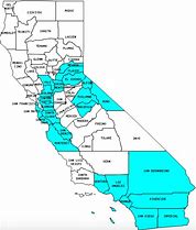 Image result for County Map of California