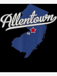 Image result for Allentown NJ Map