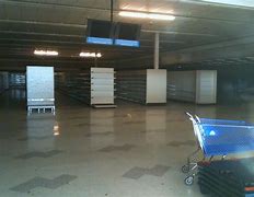 Image result for Abandoned Blue Big Box Store