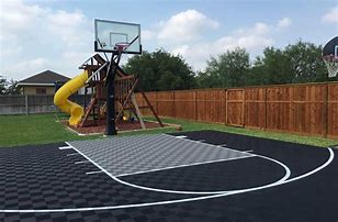 Image result for Outdoor Basketball Court