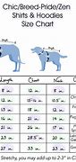 Image result for Glitter Pooch Size Chart