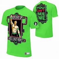 Image result for John Cena T-Shirt 15X Green
