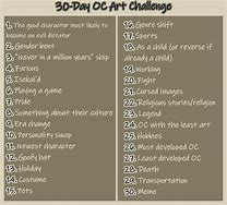 Image result for 30-Day OC Challenge