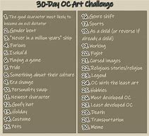 Image result for 30-Day Art Challenge Posters